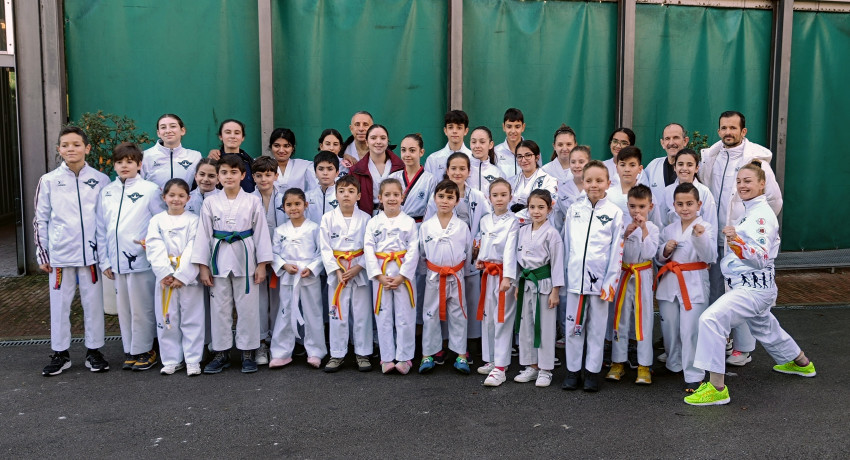Taekwondo Ketan participa en exhibición de artes marciales en Grupo Cultura Covadonga